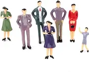 Gbtdoface Realistic Model People Figures, Plastic Figures For Model Train Scenes And Landscaping, 1120736221