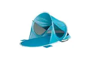 OZtrail Pop-Up Beach Dome Shelter UPF50+ Outdoor Folding Tent 2.35x1.15m Blue