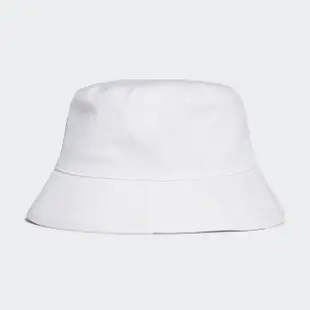 【adidas 愛迪達】BUCKET HAT AC 男女 漁夫帽 白(FQ4641)