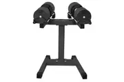 Powertrain 2x 36kg Eon Dial-Up Adjustable Dumbbell Set with Stand