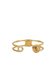 Versace Medusa Head Safety Pin Bracelet S,M Yellow