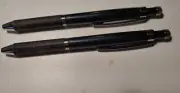 Two Paper Mate Apex Mechanical Pencils 0.7 mm, Made in Japan Black Retractable