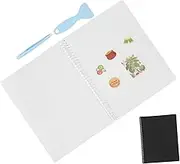 LIFKOME Reusable Sticker Album for Boy Girl Storage Notebook for Collecting Stickers Easy Application Organizer and