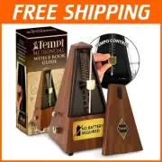 Compact Mechanical Metronome with Adjustable Beats - For Piano & Guitar Lovers