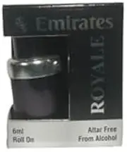 Generic Royal Black Roll-On Attar Perfume, 6 mL, Alcohol-Free, Unisex