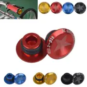MTB Bicycle metal Aluminum Alloy Handlebar Grips Plugs Handle Grip Bar Ends