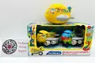 Pokemon Pikachu Flower Jumbo Pullback Toy ANA Set of 2 Japan 2004 BOX Unopened