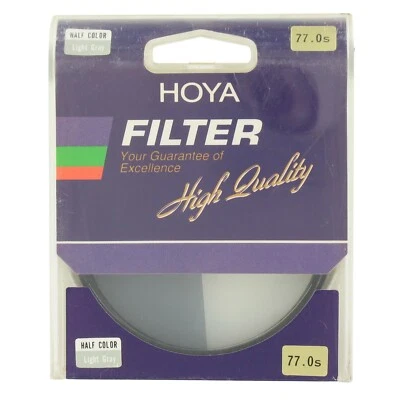 HOYA 77MM Half Color Light Gray Filter