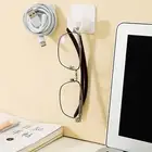Wall Mount Curtain Rod Holder Self-adhesive Pole Bracket Adhesive Holders