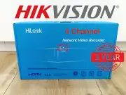 HIKVISION HiLook NVR-104MH-C/4P 2TB 3TB HDD POE IP 4K 8MP NVR Genuine AU Stock