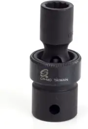 Sunex 210Zum 1/2-Inch Drive 10-Mm 12-Point Universal Impact Socket