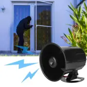 Outdoor Security Alarm Loud Siren 110dB Waterproof Horn Safety Alert