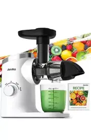 AEITTO HSJ-1518 Slow Masticating Juicer Triple Modes, Reverse Function & Quiet