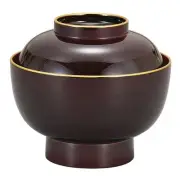 Mitani Yamanaka Lacquerware Yamanakauri Daimyo-type Zoni Bowl Tamebuchi