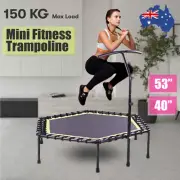 40'' Mini Trampoline Rebounder Home Gym Fitness Training Jogger Cardio Exercise