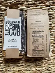 Microwave Popcorn on the Cob