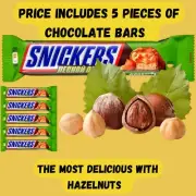Chocolate candies hazelnut hazelnuts "SNICKERS" the order includes 5 pcs