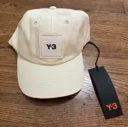 Adidas Y-3 Yohji Yamamoto Sql Cap Beige H15772 Men’s One Size NWT Off White
