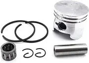 44MM Piston 12mm Pin For 2 Stroke 49cc Engine Parts C-h-inese Pocket Dirt Bike M-ini Moto ATV Quad 4 Wheeler M-inimoto