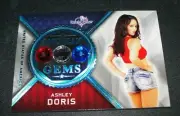 2017 Benchwarmer ASHLEY DORIS America the Beautiful GEMS Ice Blue #1/1 PLAYBOY