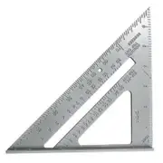 Triangle Rule 90 Degree Thickening Angle Aluminum Alloy Carpenter Measurement Square Ruler Tool Measuring Tapes & Rulers