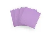 Bopeep 4PCS EVA Foam Play Mat 60x60 Purple