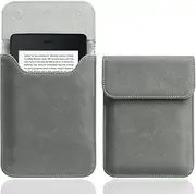 WALNEW 6 Inch Sleeve Case Cover for All-New Kindle 2024/2022/Kobo Clara HD/Kindle 10th Generation 2019/Kindle Paperwhite 2012-2018/Kindle Voyage/Kindle 4/5/Kindle Touch Protective Pouch Bag