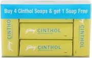 ANMOL COLLECTIONS Cinthol Lime Soap, 100g (Pack of 4) with 100g Free