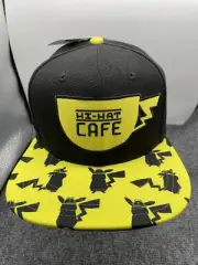 Detective Pikachu Black And Yellow Hi Cat Café hat