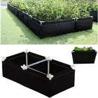 Grow Bags Thickened Nonwoven Fabric Raised Garden Bed Square Flower Planter