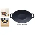 Korean BBQ Pan Kitchen Supplies Griddle Pan for Picnic Kitchen Camping