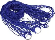 Alasum Outdoor Nylon Rope Hammock Lightweight Mesh Hanging Bed for Garden Travel Secure Design for Adults Convenient Portable Hammock for Relaxing Anywhere