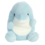 Palm Pals Clicks the Dolphin Plush Soft Toy 13cm Stuffed Animal by Aurora