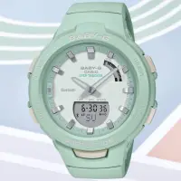 在飛比找momo購物網優惠-【CASIO 卡西歐】BABY-G 藍牙連線 運動雙顯腕錶 