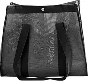 [Vgvgaj] Beach Bags for Women,Foldable Large Mesh Swim Bag - Home & Garden Storage for Vacation Cruise Camping Lake Outdoor Boat Family