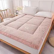 Japanese Floor Mattress Four Seasons Extra Thick Folding Sleeping Pad Tatami Mattress Foldable Portable Mattress for Home Dormitories(01,100 * 200cm)