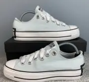 Converse Chuck Taylor All Star Women 10.5 Lift Platform Low Winter Slay A10426F