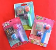 4pc Roller Stamp Set Peppa Pig, Hatchimals or Shopkins Innovative Designs NIP