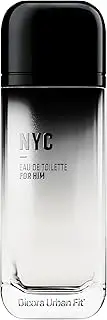 NYC by Dicora Urban Fit - Cologne for Men - Notes of Bergamot, Tangerine, Lavender, and Tonka Beans - Evokes Sophistication - 5.07 oz EDT Spray
