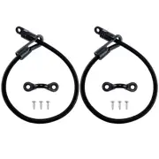 2 Sets Fishing Rod Straps Holder Deck Mount Connector with Screws for