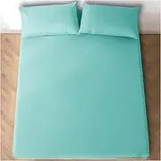 GC GAVENO CAVAILIA Fitted Sheet & Pillowcases, Polycotton, Aqua, King