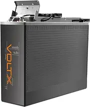 VoltX 12V 100Ah Lithium Iron Phosphate Battery LiFePO4 Slim Premium Prismatic Cells Deep Cycle Rechargeable Replace SLA AGM RV Camping Power