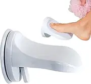 Shower Footrest | Suction Cup PVC Footstool for Wall,Non-Slip Leg Support Footrest Wall Mounted for Bathroom Dormitory Home Shower