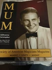 Milbourne Christopher MUM Society of American Magicians Magazine Issue
