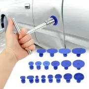 19x Car Dent Removal/Repair Paintless Dent Puller Lifter SuctionCup Repair Tools