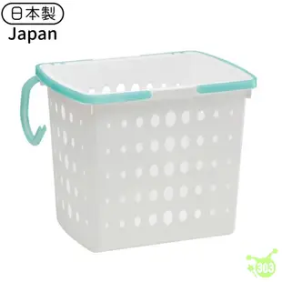 【出清特價】日本製 側掛洗衣籃 洗衣籃 免彎腰洗衣籃 無印風 純白