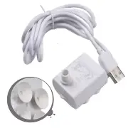 Powerful USB Submersible Water Pump for Small Fish Tanks Ultraquiet 200L/H Pump