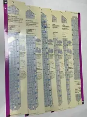 6 - Dritz Ruler - Quilt & Sew Ruler (2" X 18") PN: 831 LOT