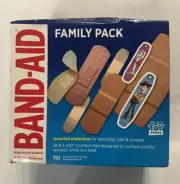 Band-Aid Family Pack 110 Assorted Sizes Toy Story Damaged Box