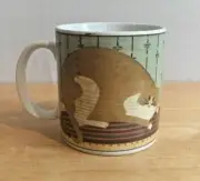 Warren Kimble Cat Collection Coffee Mug Cup Orange Cat Sakura Oneida Home